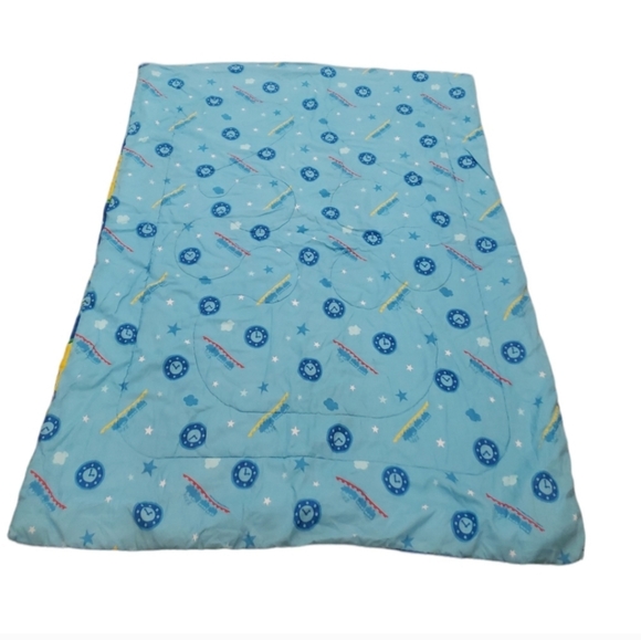 Vintage 2003 Thomas & Friends "Ready Set Go To Bed" Comforter Blanket Train - Picture 7 of 10